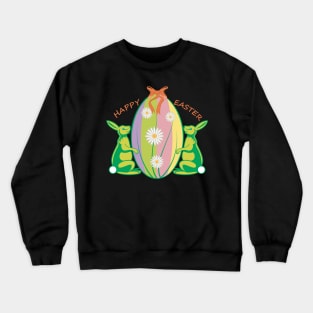 Bunnies Wishing You a Happy Easter Crewneck Sweatshirt